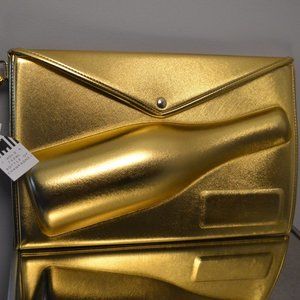 Oak Lane Gold Champagne Clutch